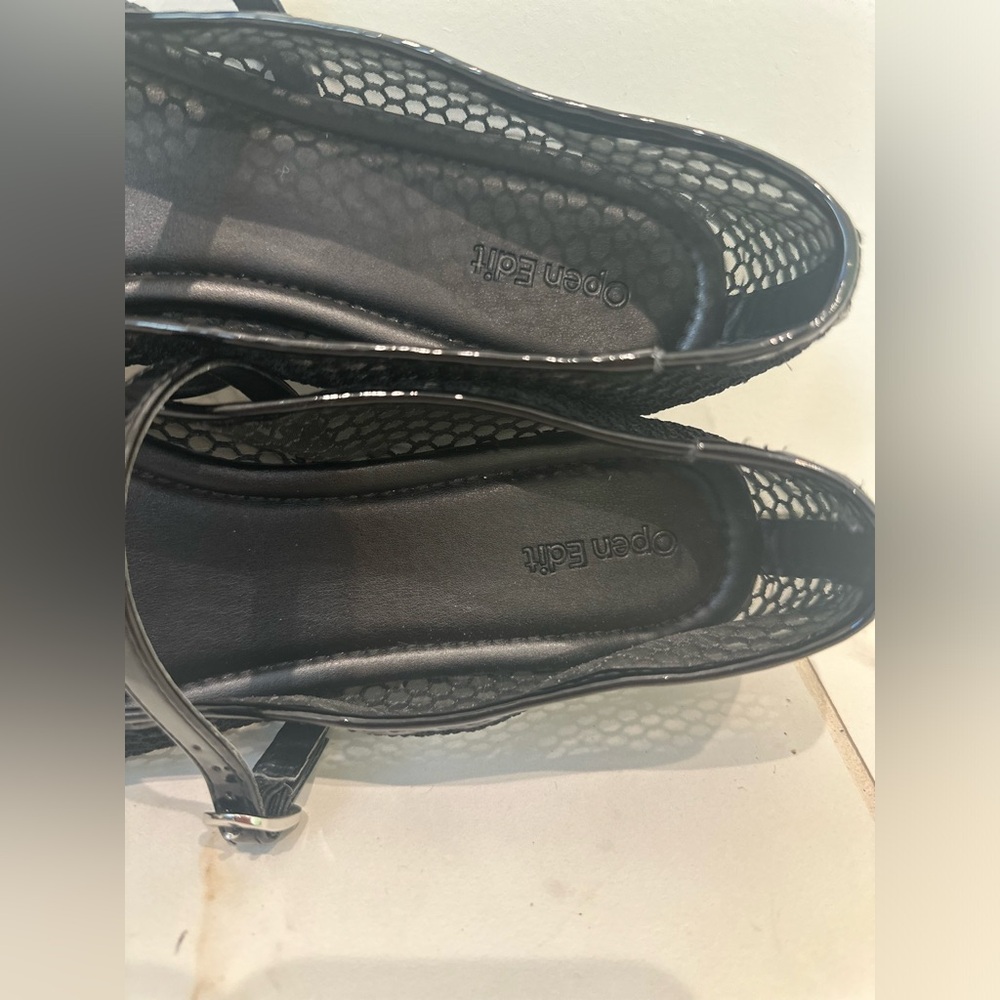 Open Edit Desi Mary Jane Mesh Flats- Size 11 - Picture 2 of 7